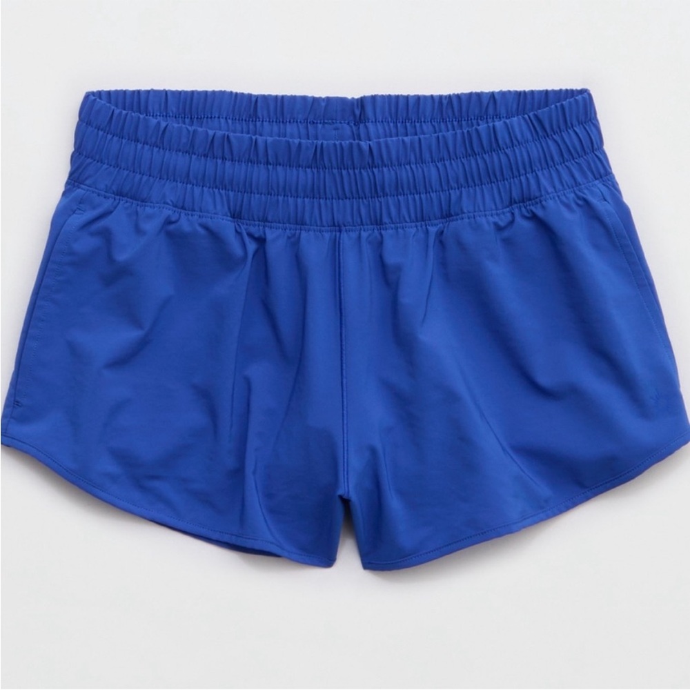 Aerie Shorts 2” Yearbook Blue
